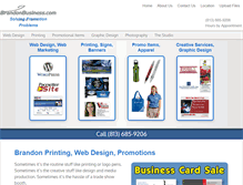 Tablet Screenshot of brandonbusiness.com